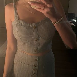 Aeropostale Bustier (part of a matching set)